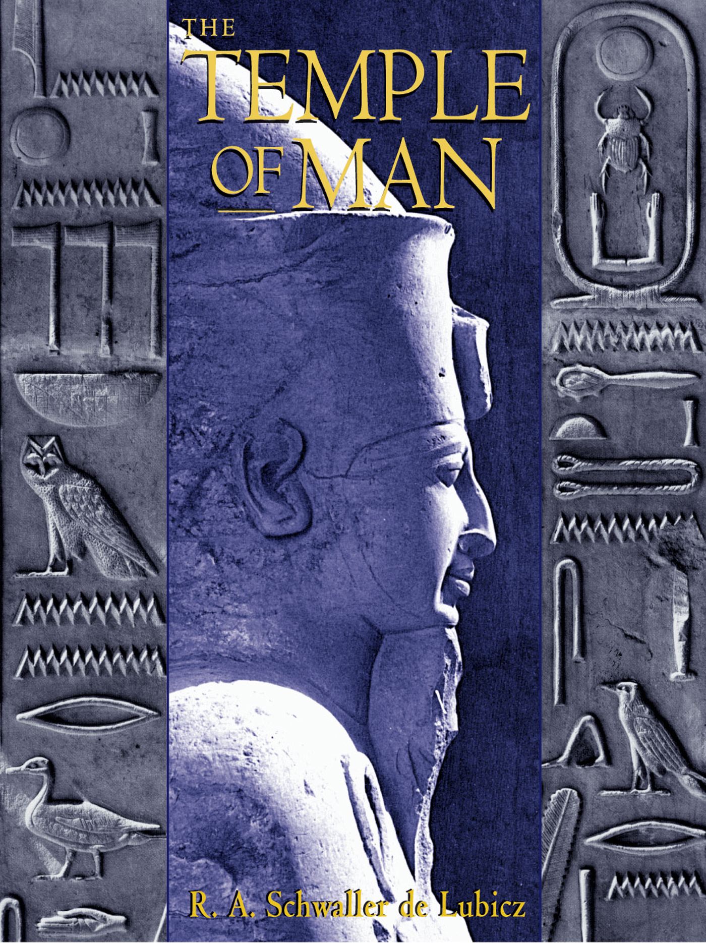 The Temple of Man by R.A. Schwaller de Lubicz, book cover