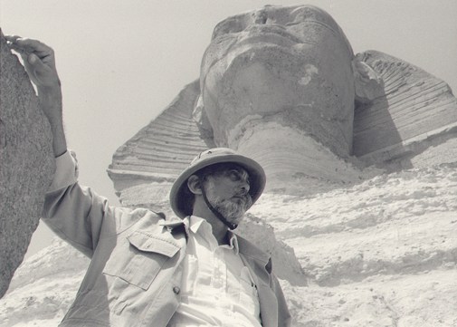 John Anthony West on alternative Egypt, video interview