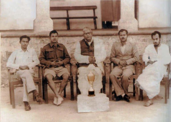 Early picture of Osho as a young graduate student of philosophy
