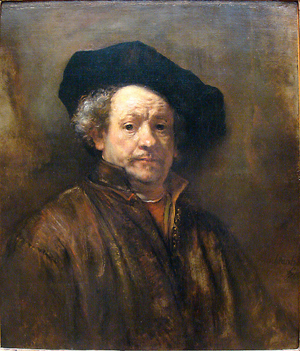 Self-portrait by Rembrandt