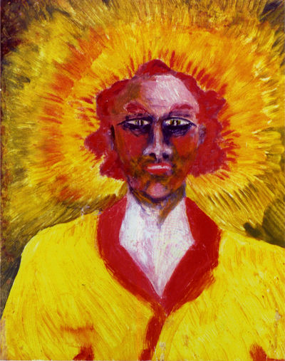 Self-portrait by Aleister Crowley