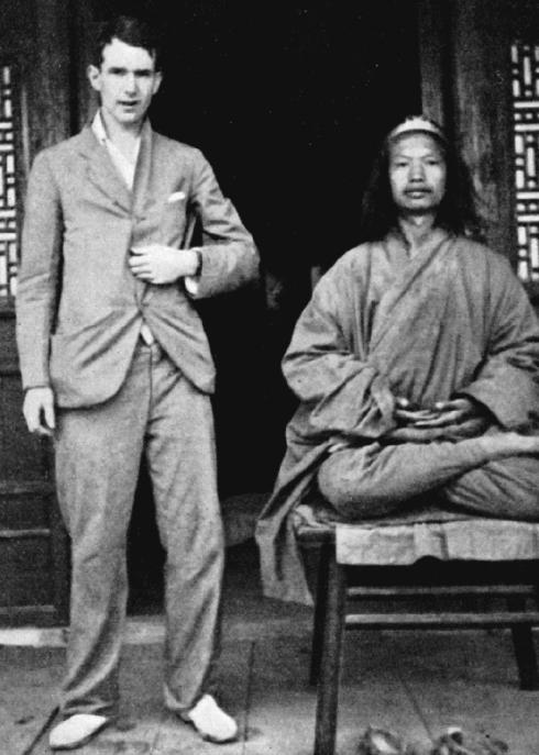 Gerald Yorke in China in 1933