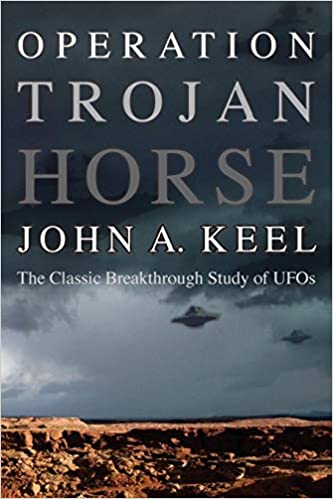 Cover of UFOs: Operation Trojan Horse by John Keel