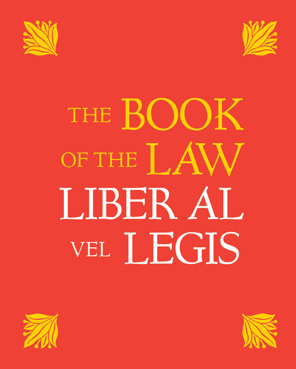 Cover of The Book of the Law by Aleister Crowley