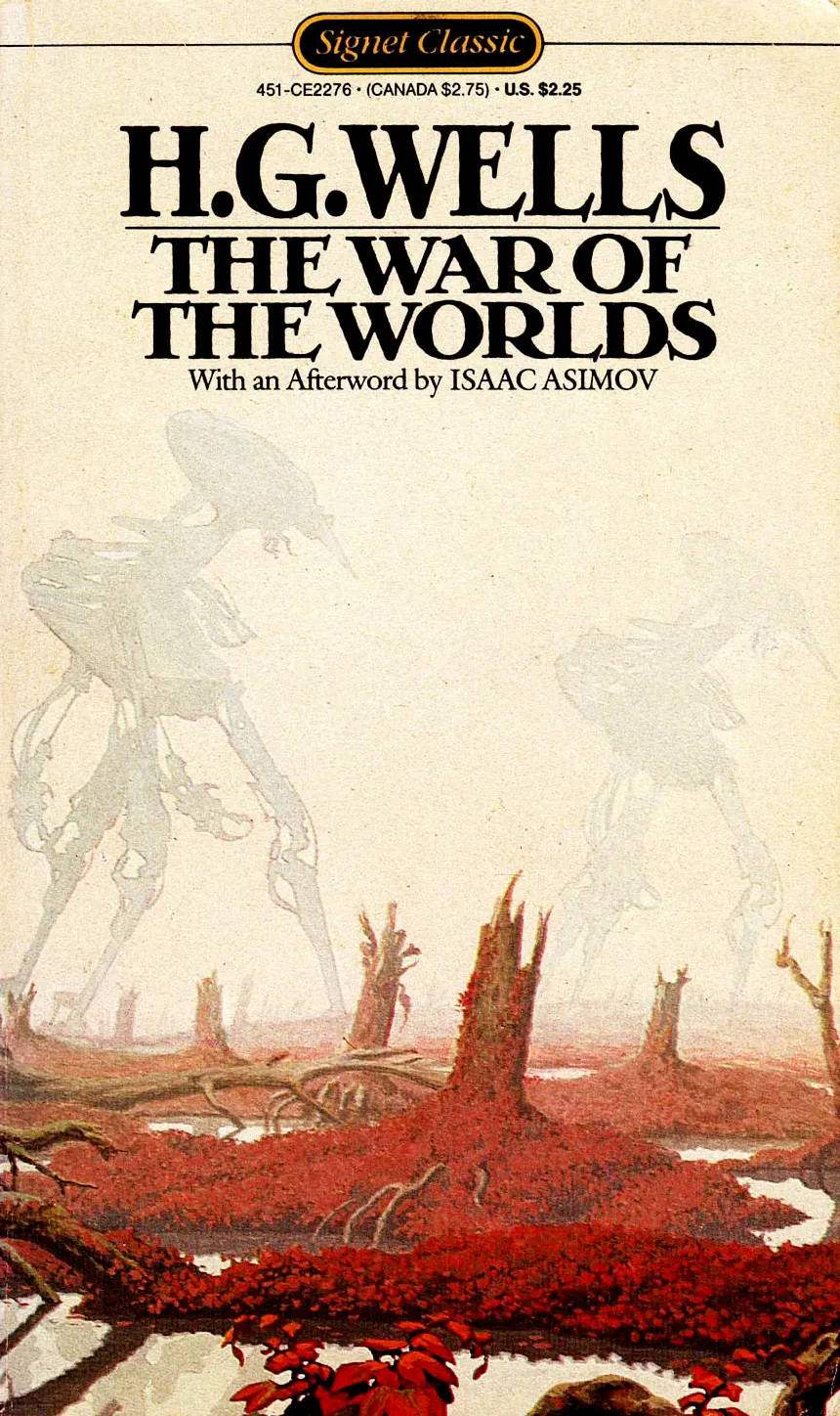 Cover of The War of the Worlds by H.G. Wells