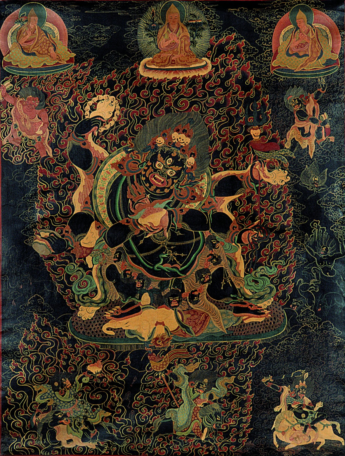 Mahakala, Tibetan Buddhist Dharma Protector