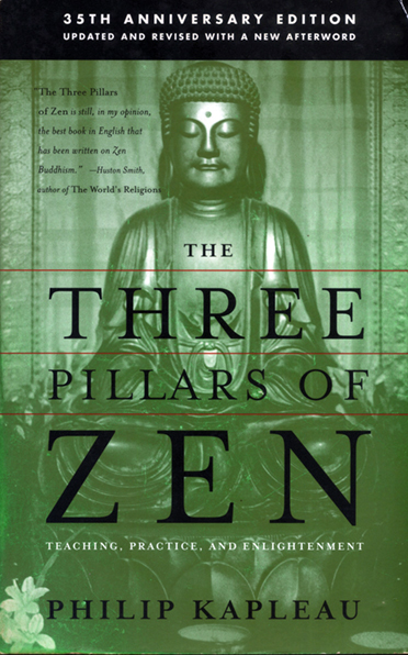 Cover of The Three Pillars of Zen by Roshi Philip Kapleau