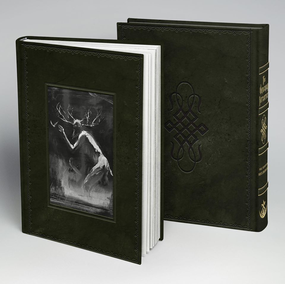 The limited artisanal leather-bound edition of The Dancing Sorcerer