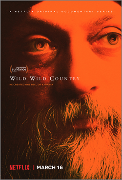 Poster for the Netflix documentary series Wild Wild Country